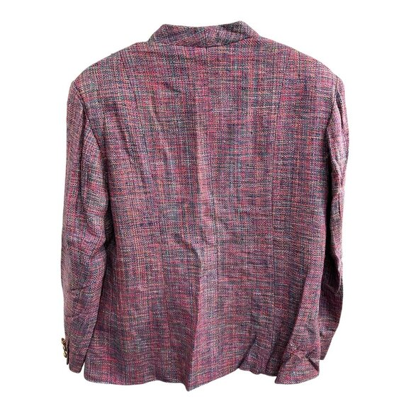 Womens Handmade Multicolor Tweed Skirt Blazer Set - Picture 3 of 11